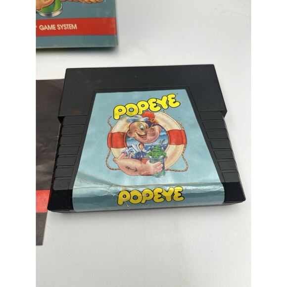 Popeye Game (Atari 5200, 1983) CIB Complete In Box Excellent - Picture 4 of 16